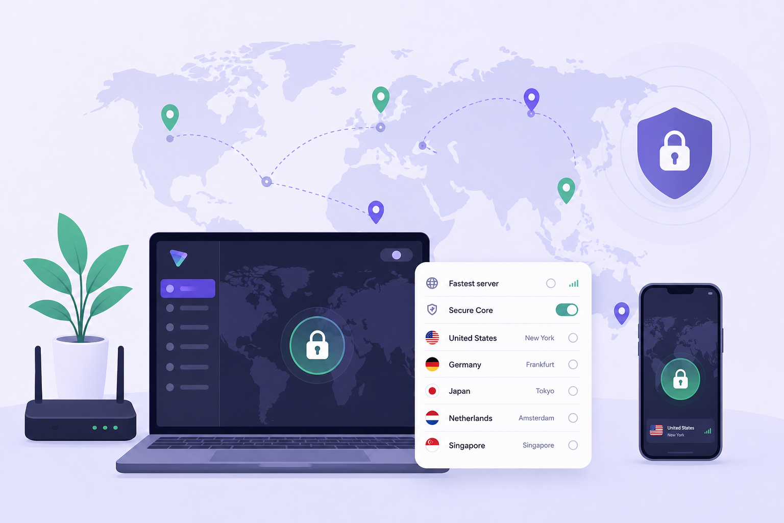 Proton VPN Change Server Guide for Countries and Servers