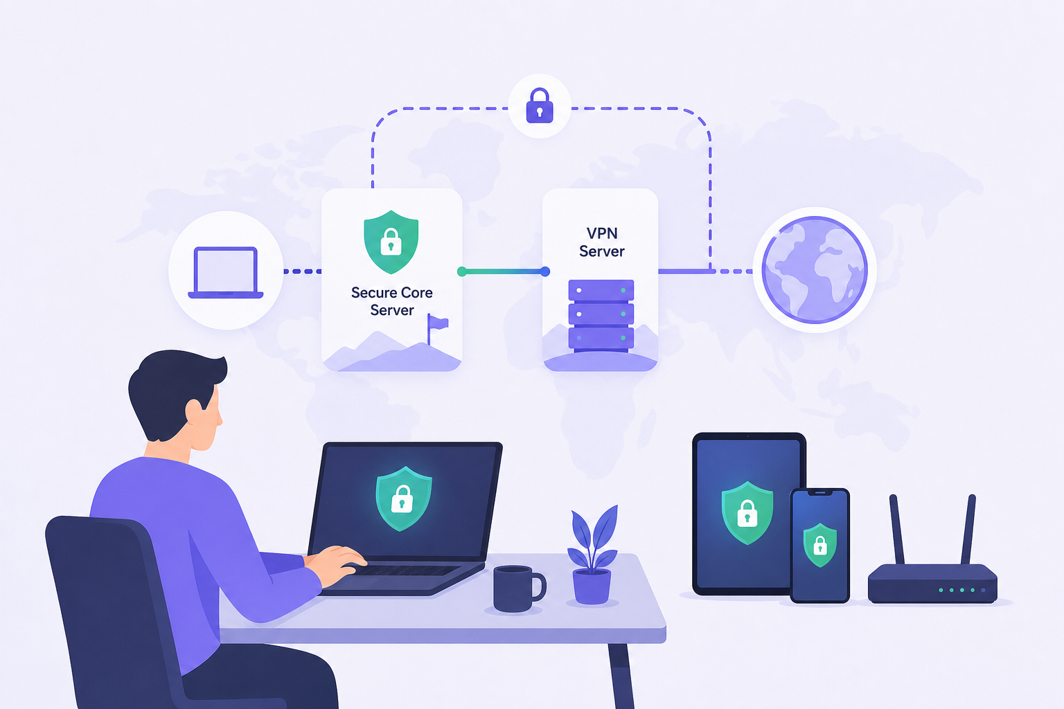 Proton VPN Secure Core Explained and When to Use It