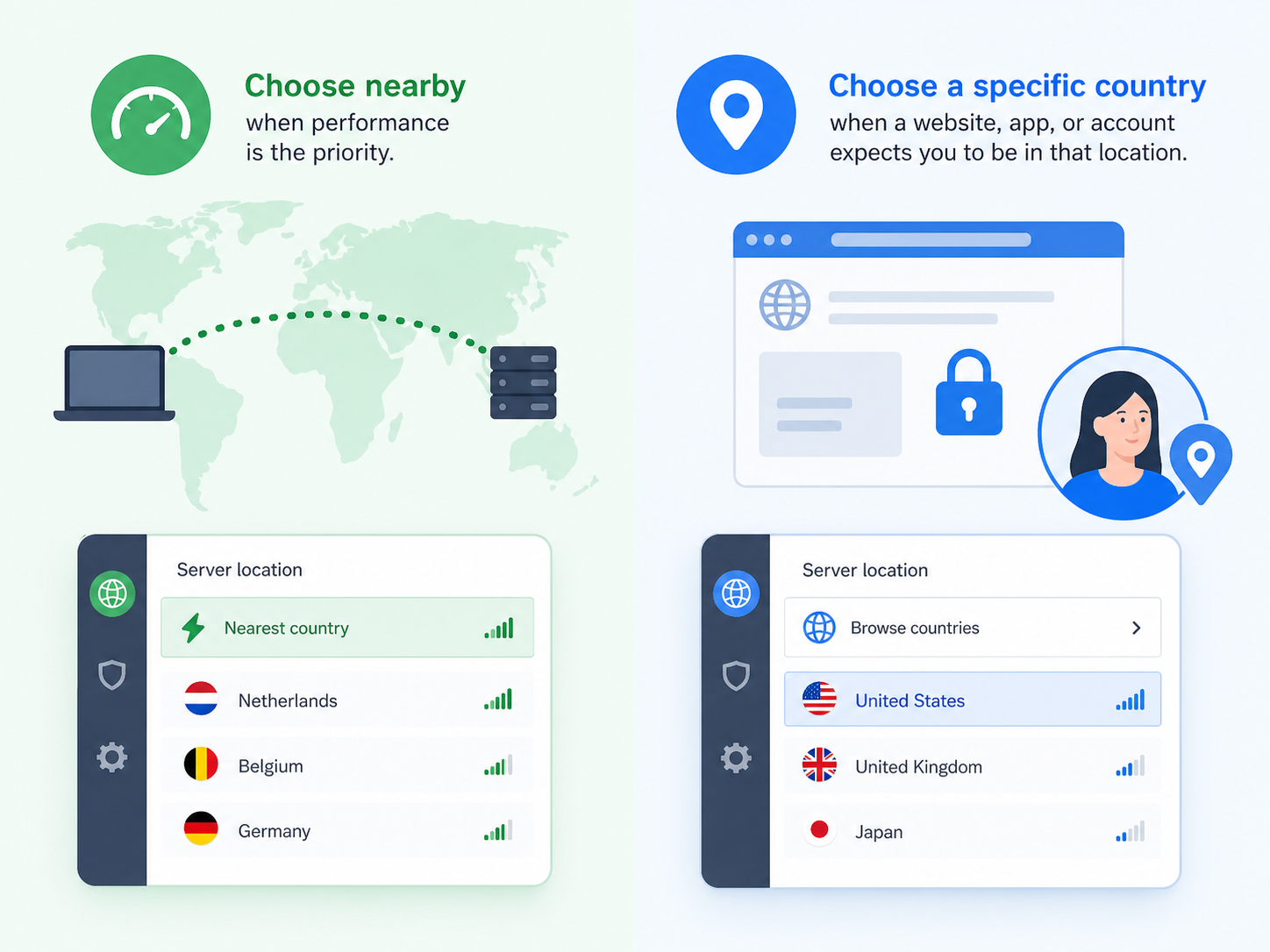 Proton VPN Change Server Guide for Countries and Servers
