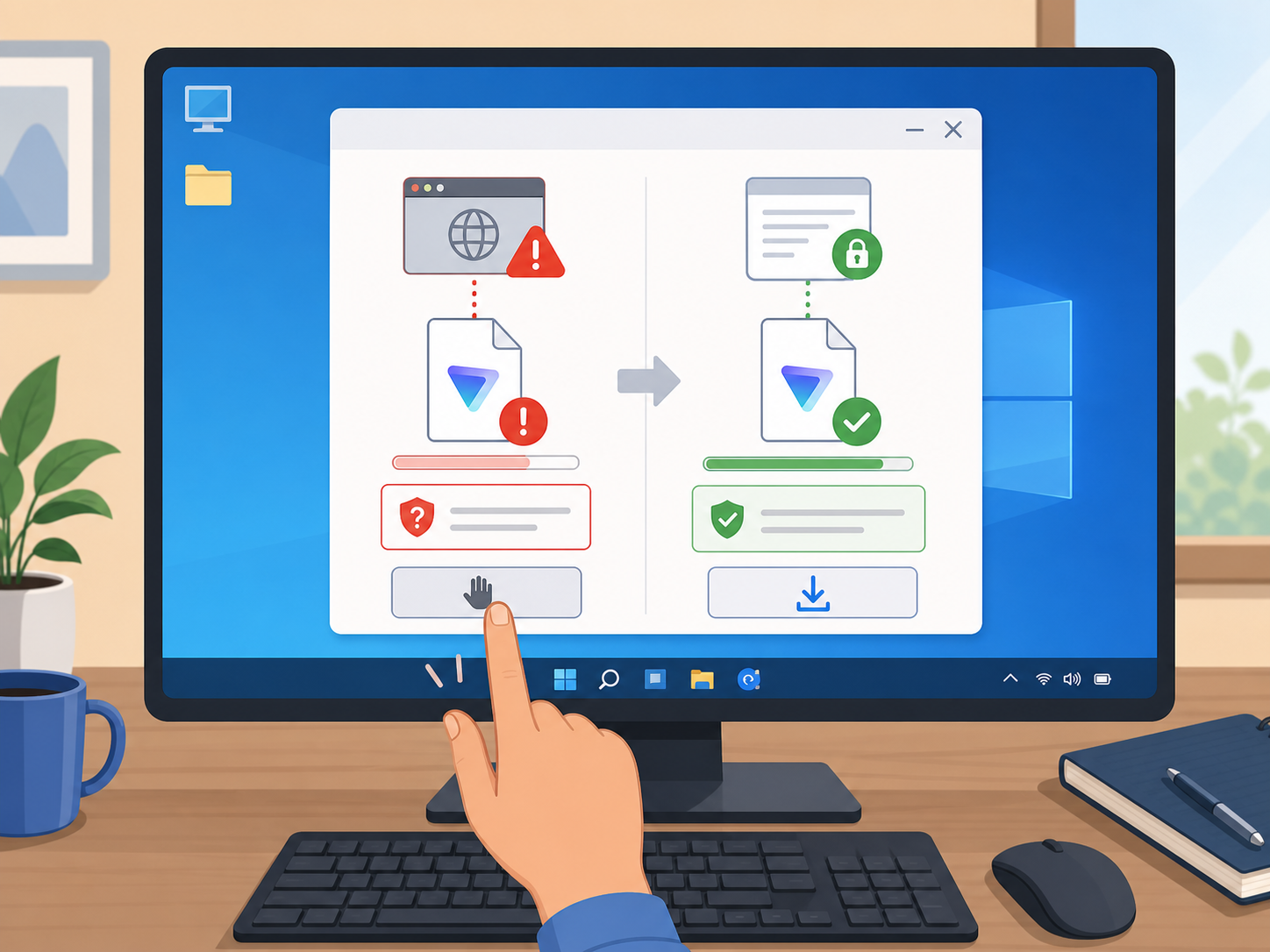 How Do You Complete a Safe Proton VPN Download on a Windows PC?