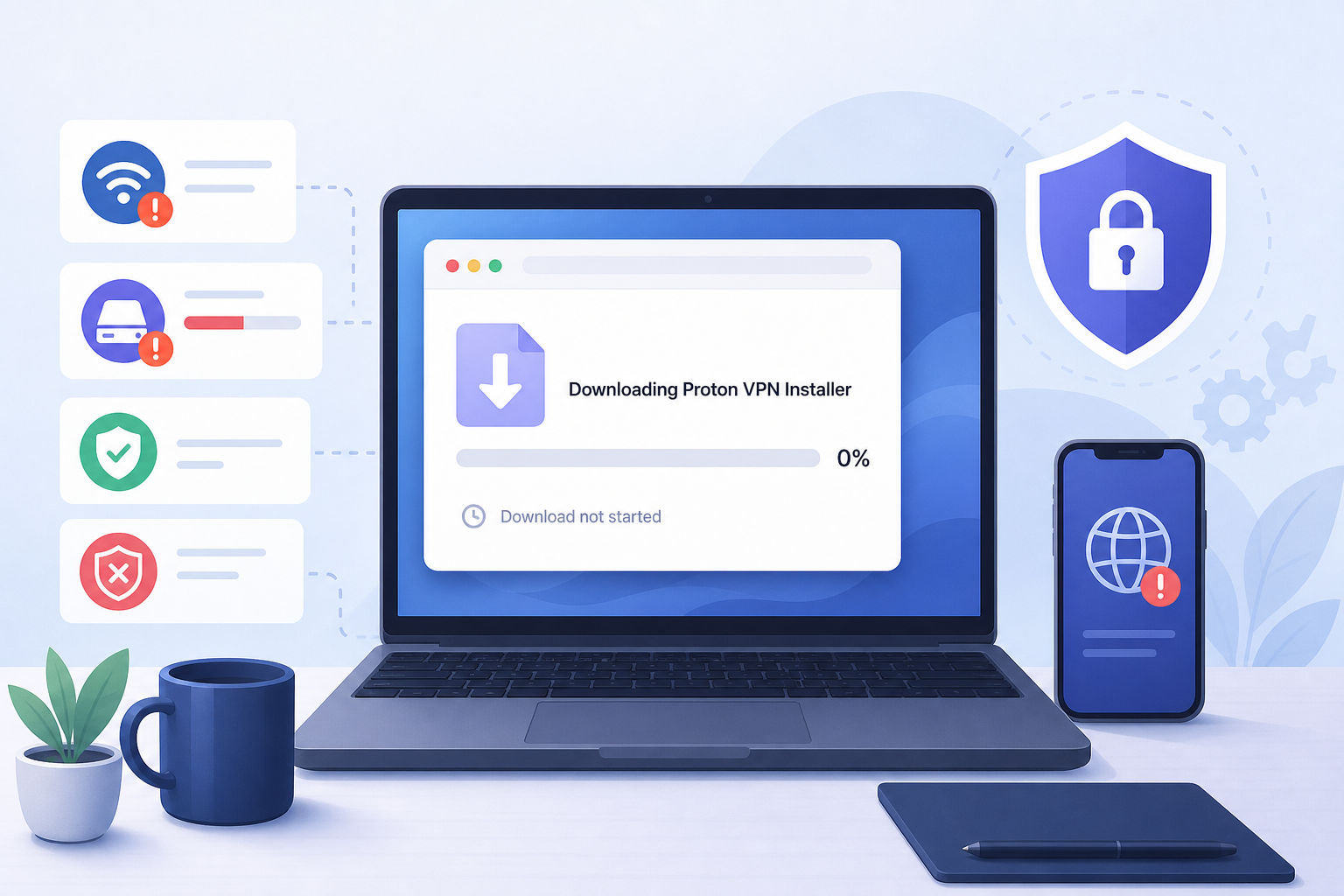 How Can You Fix a Proton VPN Download That Will Not Start?