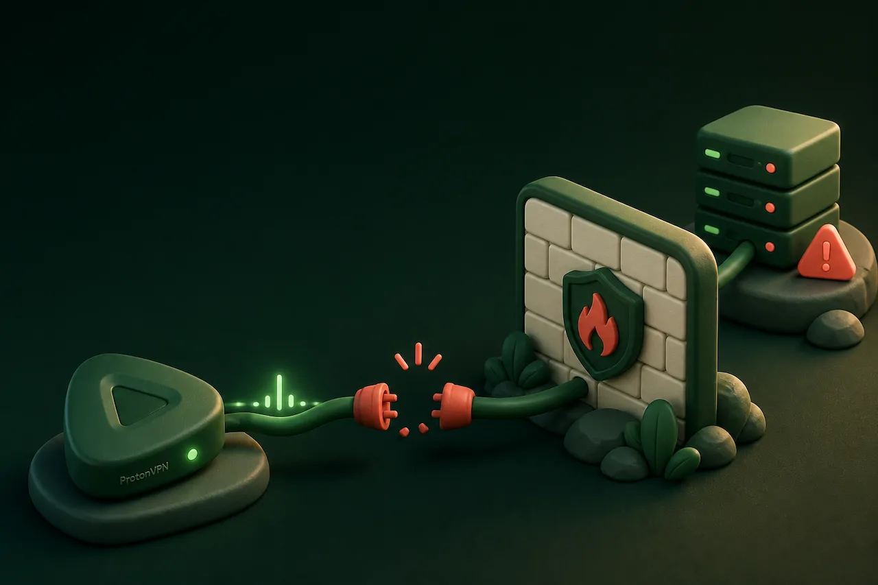 Why is ProtonVPN not connecting?
