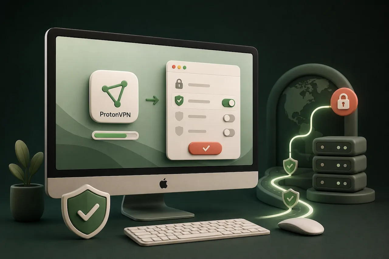 How do you install ProtonVPN on a Mac?