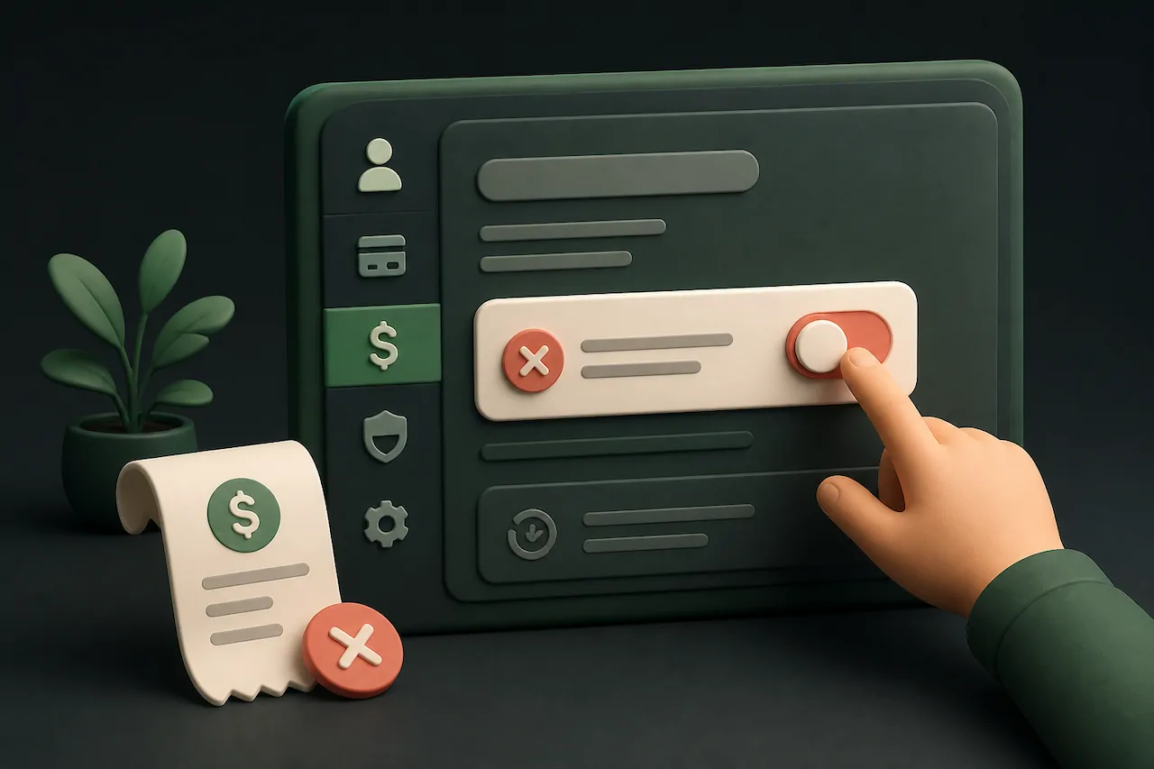 How do you cancel a ProtonVPN subscription?